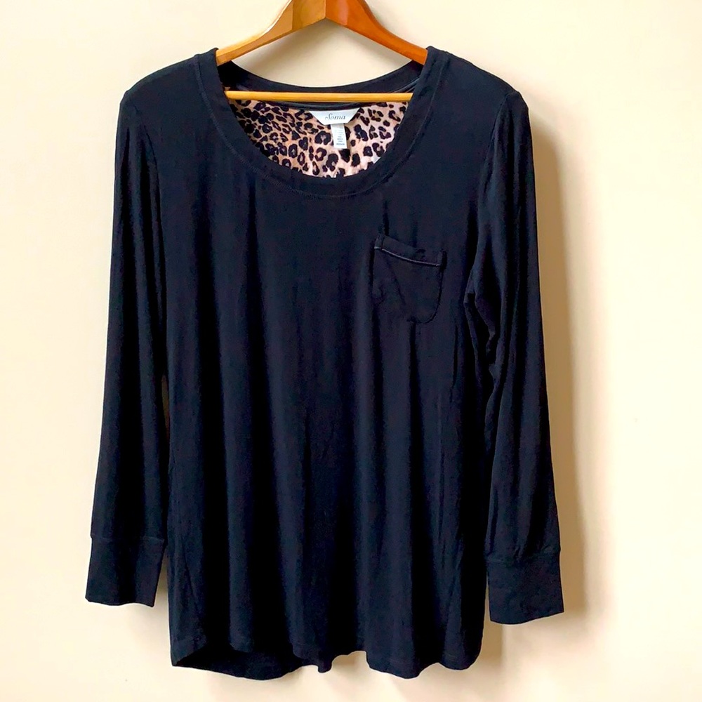 Soma cool nights long sleeve pajama top